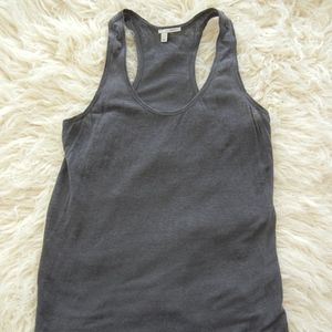Grey Linen Tank